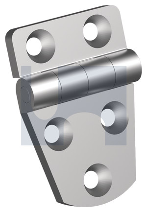 HOBSON 304 HATCH HINGE UNEVEN 304 STAINLESS HEC / A2 5.5 38X57